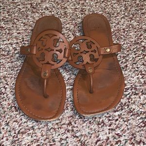 Tory Burch Brown Miller Sandal